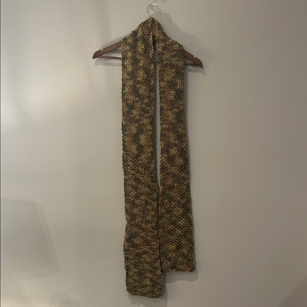 Multicolor Knit Scarf